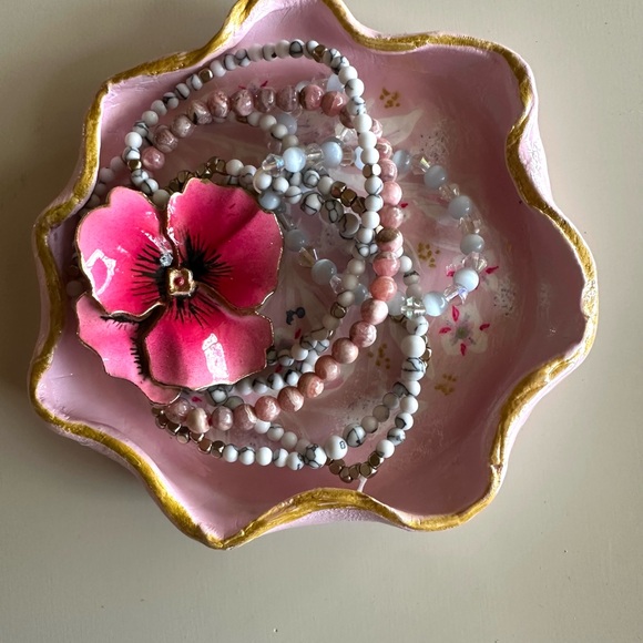 Hand-Made, New Trinket/Jewelry Dish - Picture 3 of 6